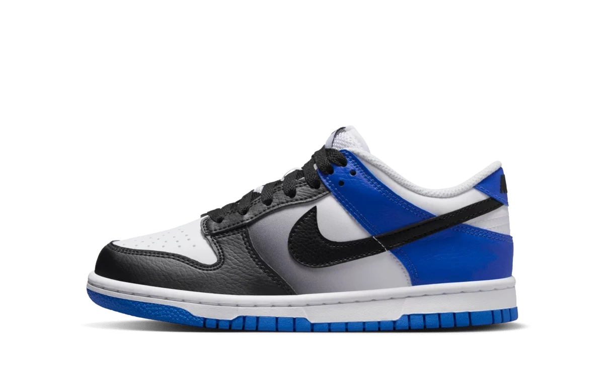 Nike Dunk Low 'Black & Royal Gradient' (GS) product photo