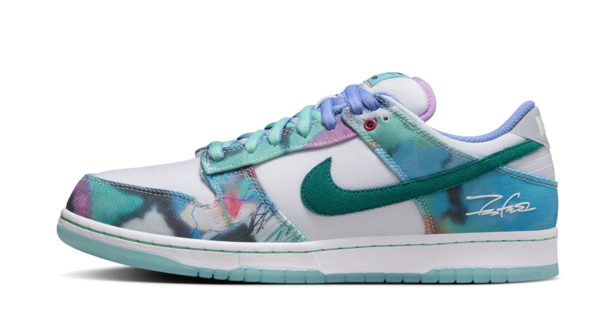 Nike SB Dunk Low Futura Laboratories Bleached Aqua - Image 1