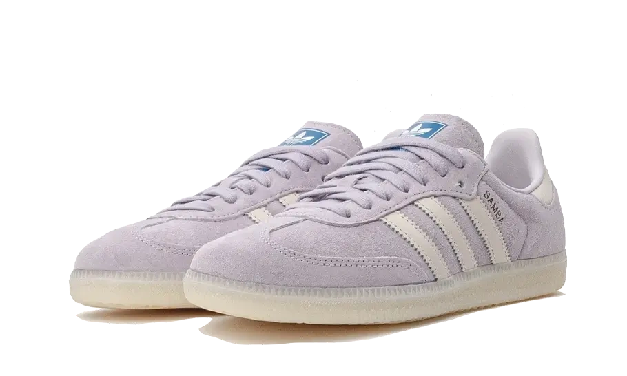 adidas Samba OG Silver Dawn Chalk - Image 1