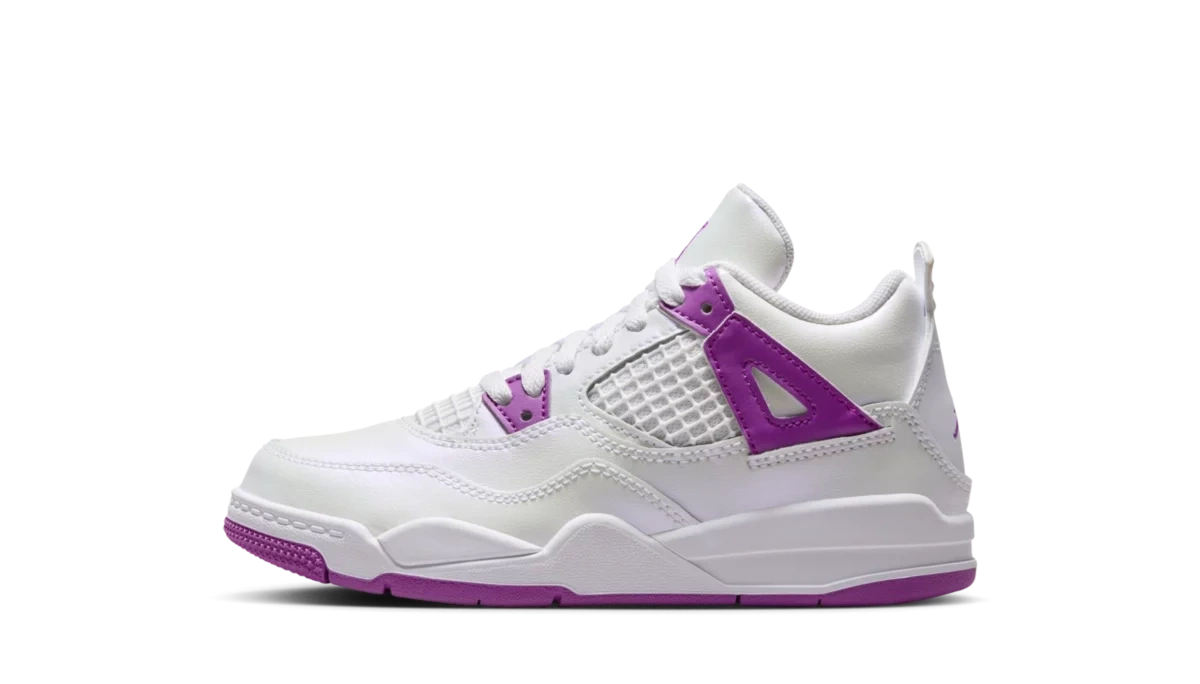 Photo du produit Jordan 4 Retro Hyper Violet (PS)