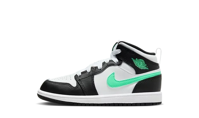 Photo du produit Air Jordan 1 Mid 'Green Glow' (PS)