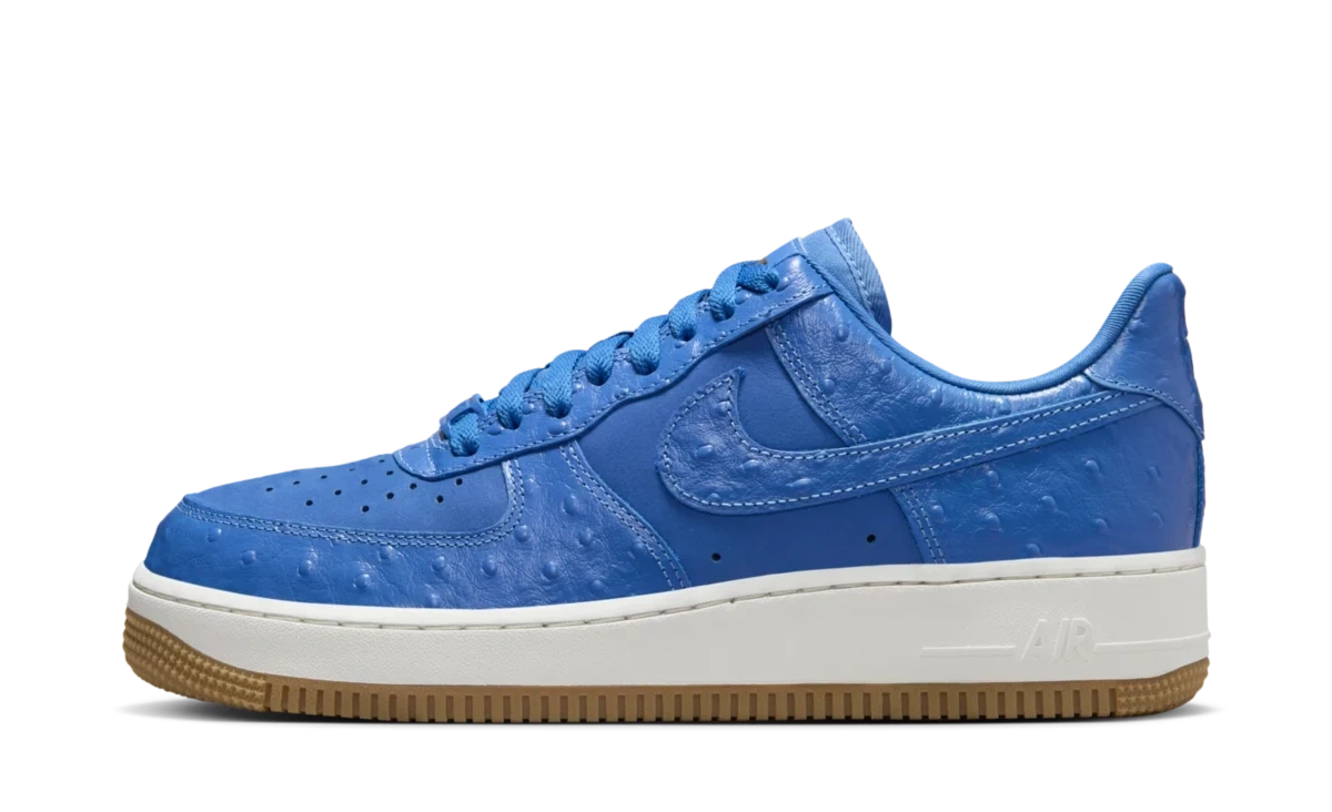 Nike Air Force 1 '07 LX 'Blue Ostrich' Produktfoto