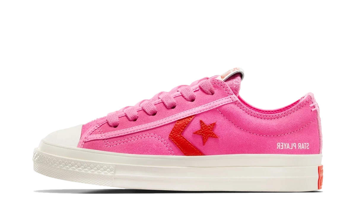 Converse Star Player Suede 'Pink' productfoto