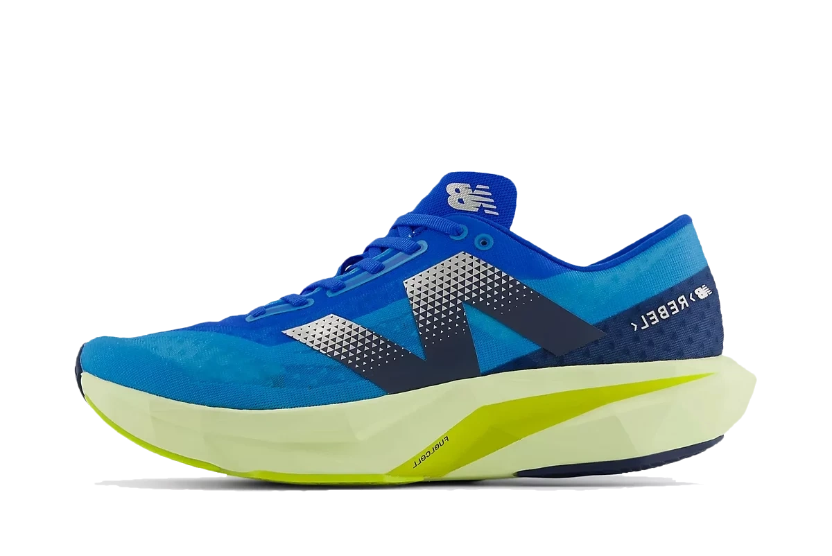 Foto del prodotto New Balance FuelCell Rebel v4 Spice Blue Limelight