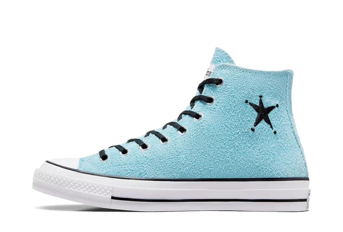 Converse Chuck Taylor All Star 70 Hi Stussy Sky Blue productfoto