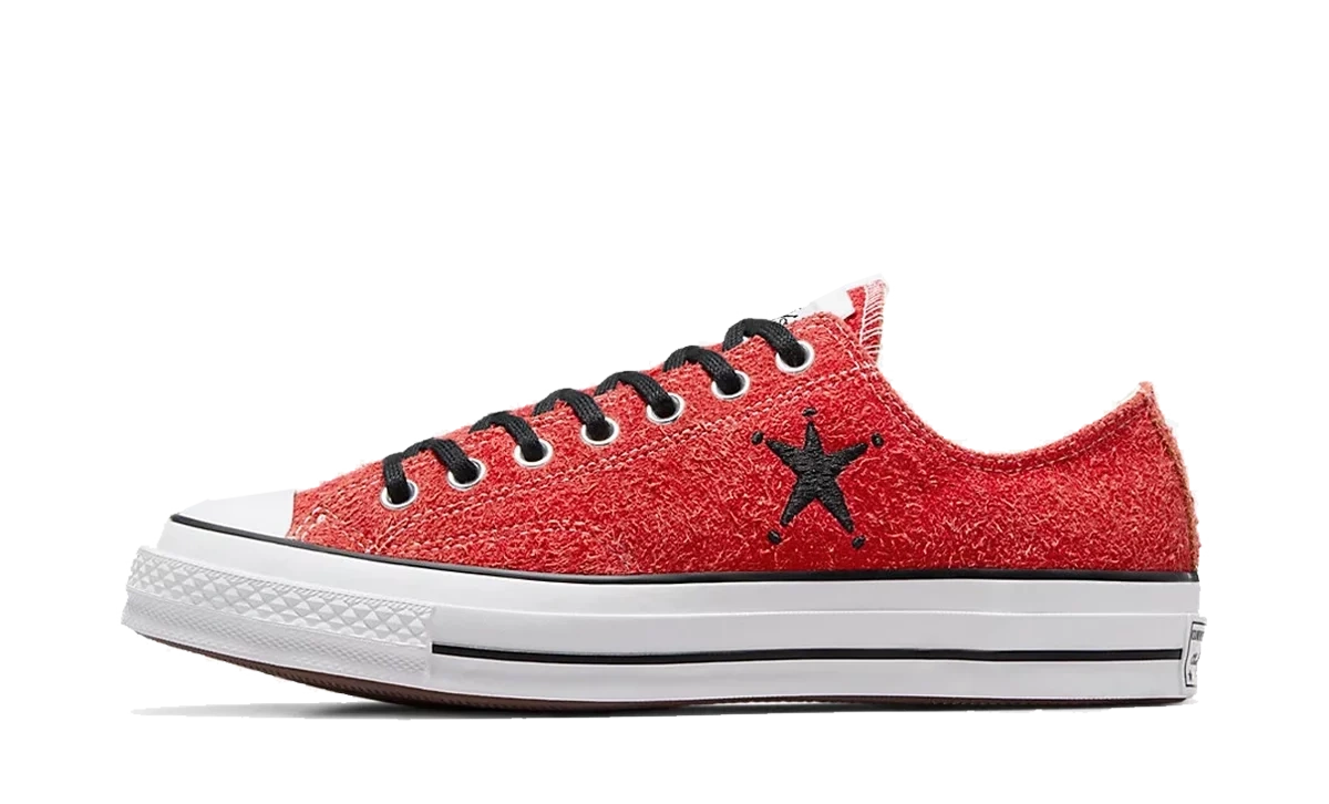 Converse Chuck Taylor All Star 70 Ox Stussy Poppy Red productfoto