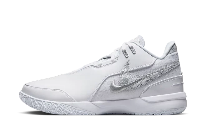Nike Zoom LeBron NXXT Gen AMPD White Silver product photo