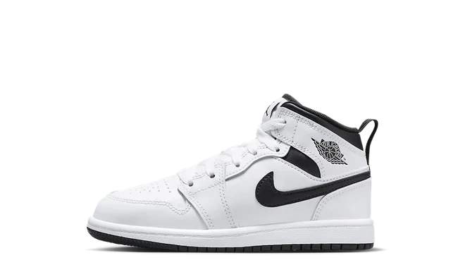 Foto del prodotto Air Jordan 1 Mid 'White Black' (PS)