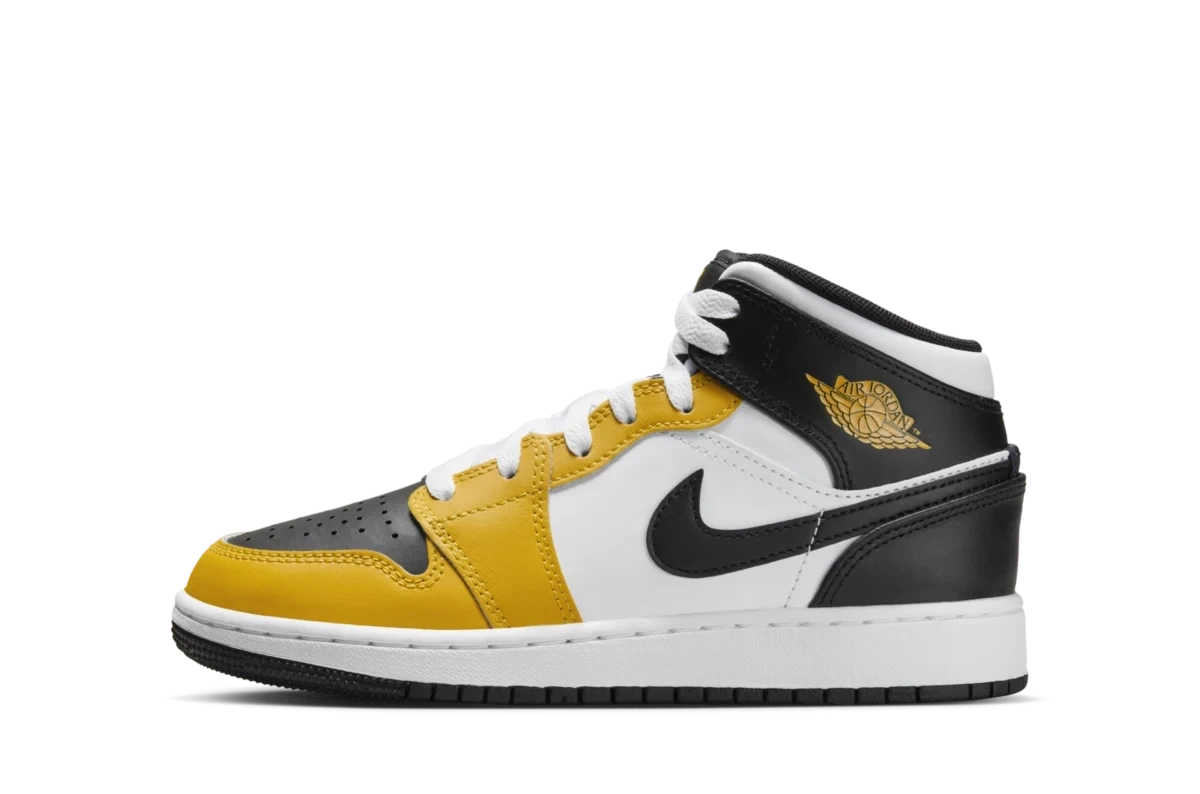 Photo du produit Jordan 1 Mid Yellow Ochre (GS)