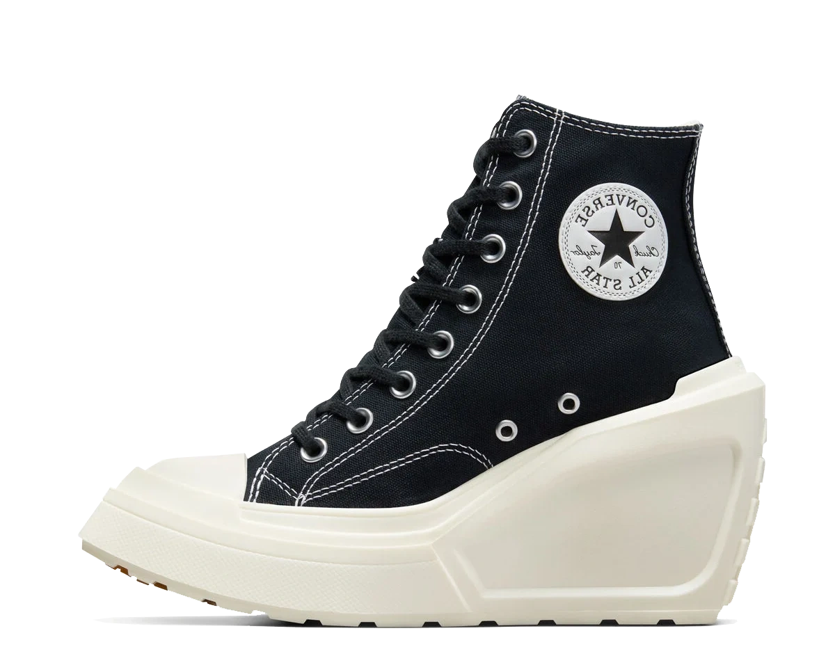 Converse Chuck 70 De Luxe Wedge 'Black' (W) productfoto