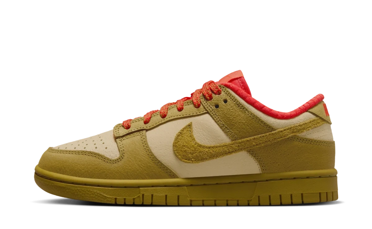 Nike Dunk Low Bronzine Sesame Picante Red (W) product photo