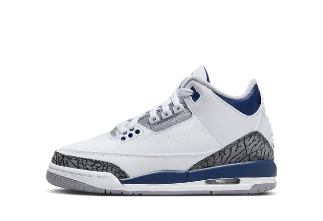 Photo du produit Jordan 3 Retro Midnight Navy (GS)