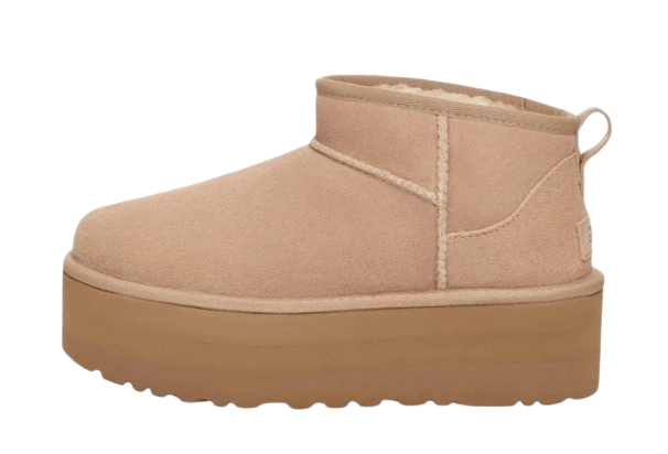 UGG Classic Ultra Mini Platform Boot Sand (W)