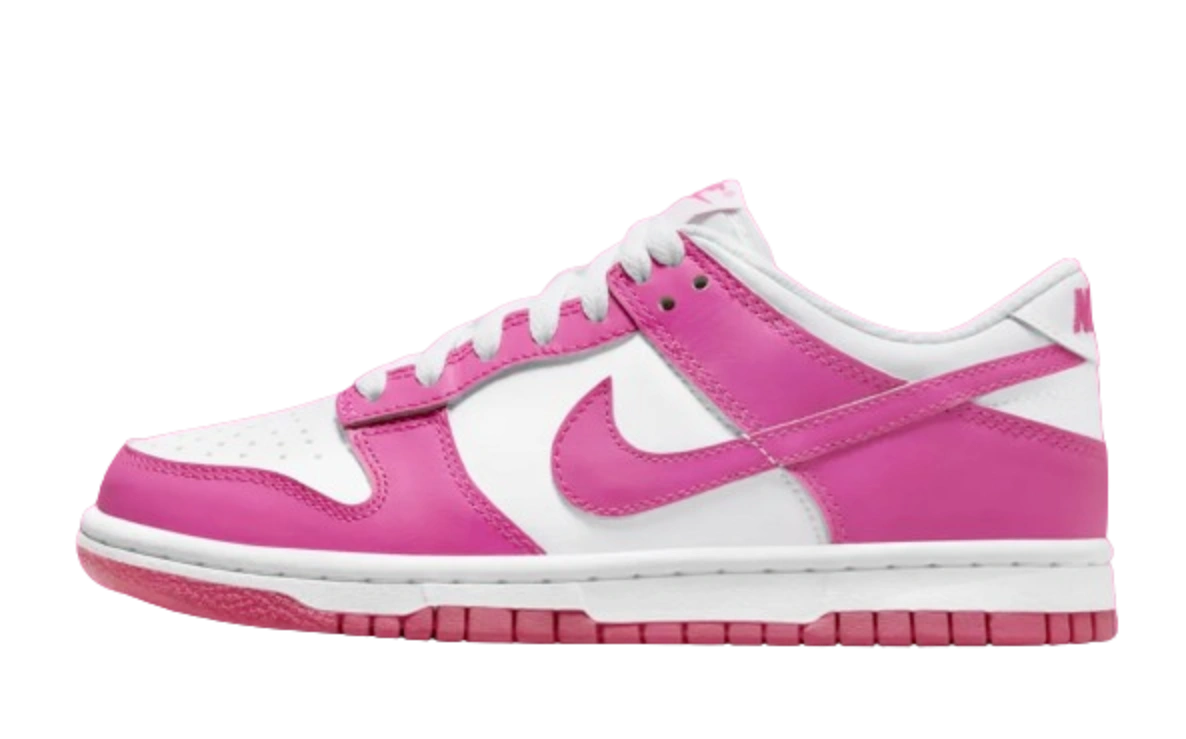 Nike Dunk Low Laser Fuchsia (GS) product photo
