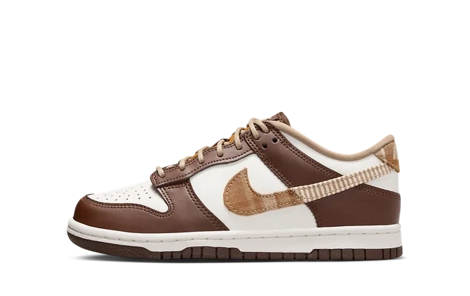 Nike Dunk Low Brown Plaid (GS) product photo