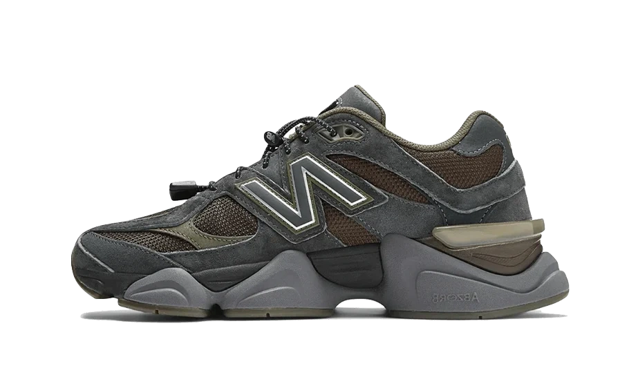 New Balance 9060 Black Castlerock Grey | U9060BLK | WOOVIN