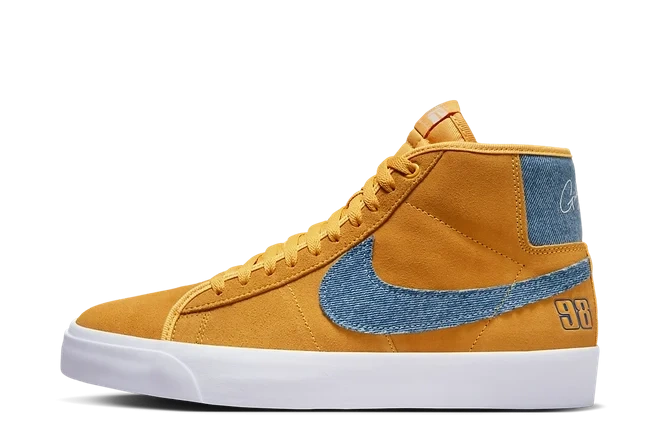 Photo du produit Nike Zoom Blazer Mid Pro GT 'University Gold'