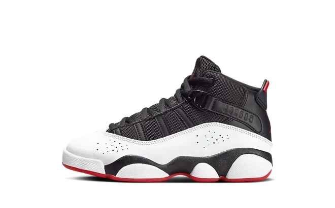 Jordan 6 Rings 'Black White Red' (PS) productfoto