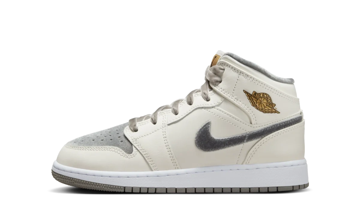 Foto del prodotto Air Jordan 1 Mid SE 'Velvet Toe' (GS)