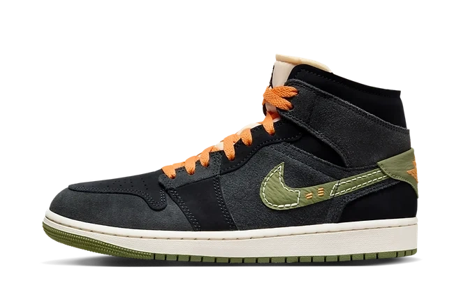 Jordan 1 Mid SE Craft Anthracite Light Olive - Image 1