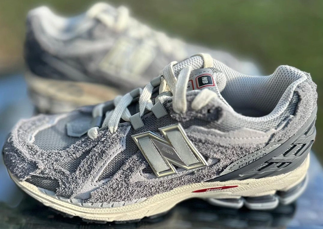 New Balance's 1906D Protection Pack Grey Cream Is A Deconstructed Dream - Sneaker News