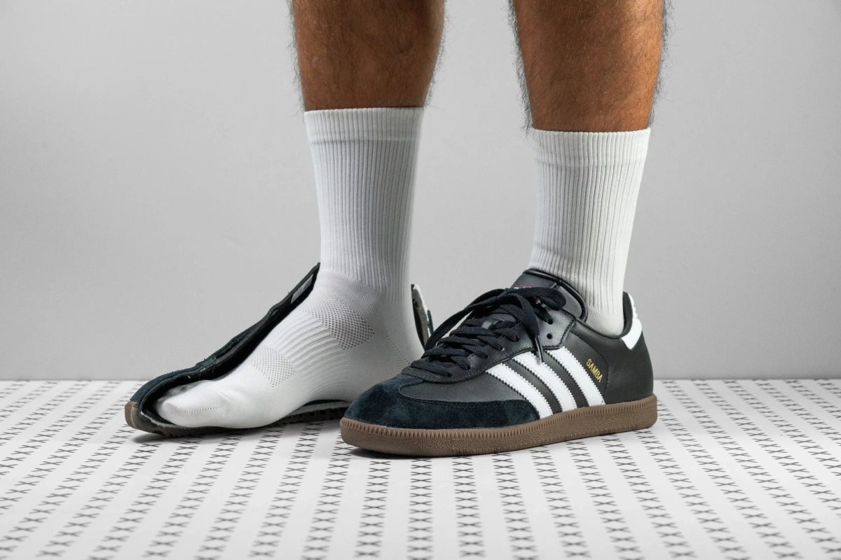 adidas Samba Black White Gum