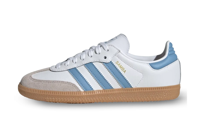 Blue Cas Lighting adidas Samba OG Wonder White Blue Ash (GS) | Acheter en ligne | JQ2832 ...