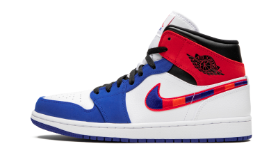 Jordan 1 Mid Multi-Color Swoosh