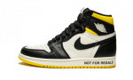 Jordan 1 Retro High “Not for Resale” Varsity Maize