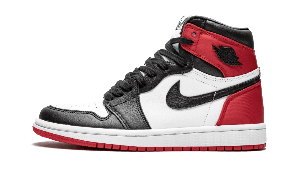 Jordan 1 Retro High Satin Black Toe (W)