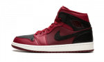 Jordan 1 Retro Mid Team Red Black