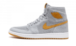 Jordan 1 Retro High Flyknit Wolf Grey