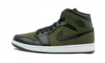 Jordan 1 Mid Olive Canvas