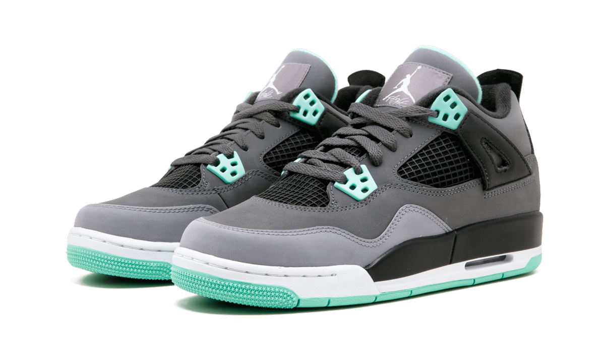 Jordan 4 Retro Green Glow (GS)