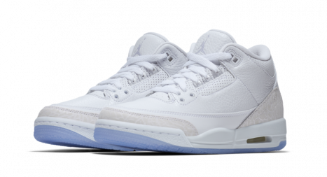 Jordan 3 Retro Pure White 2018 (GS)