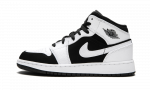 Jordan 1 Mid White Black (GS)