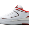 Jordan 2 Retro Low White Varsity Red