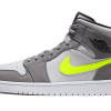 Jordan 1 Mid Gunsmoke Volt