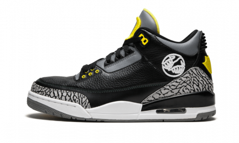 Jordan 3 Retro Oregon Ducks Pit Crew Black