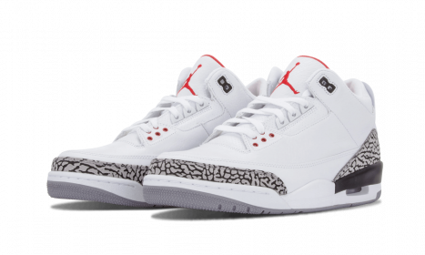 Jordan 3 Retro White Cement ('88 Dunk Contest 2013)