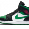 Jordan 1 Mid Green Toe
