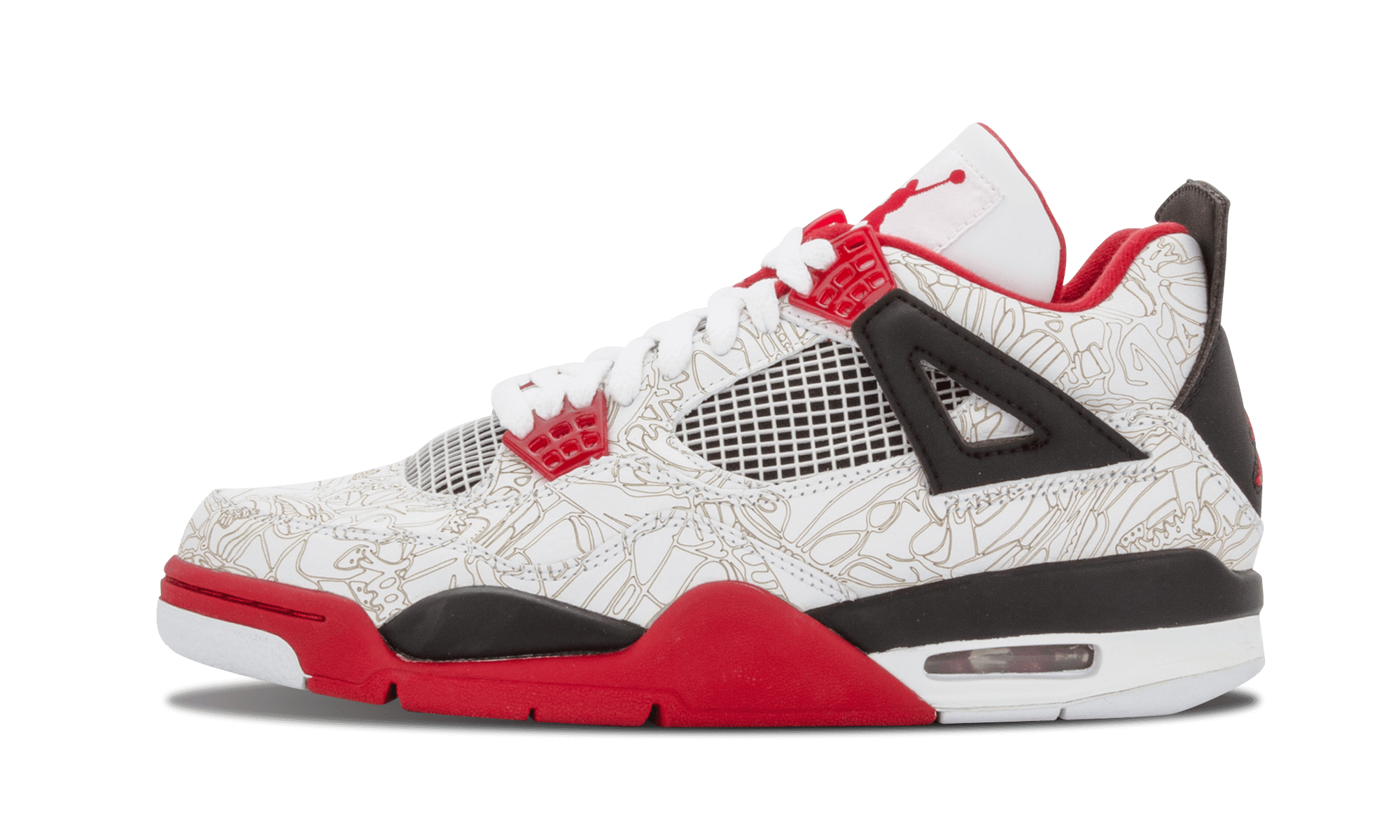 Jordan 4 Retro White Laser