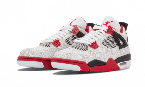 Jordan 4 Retro White Laser