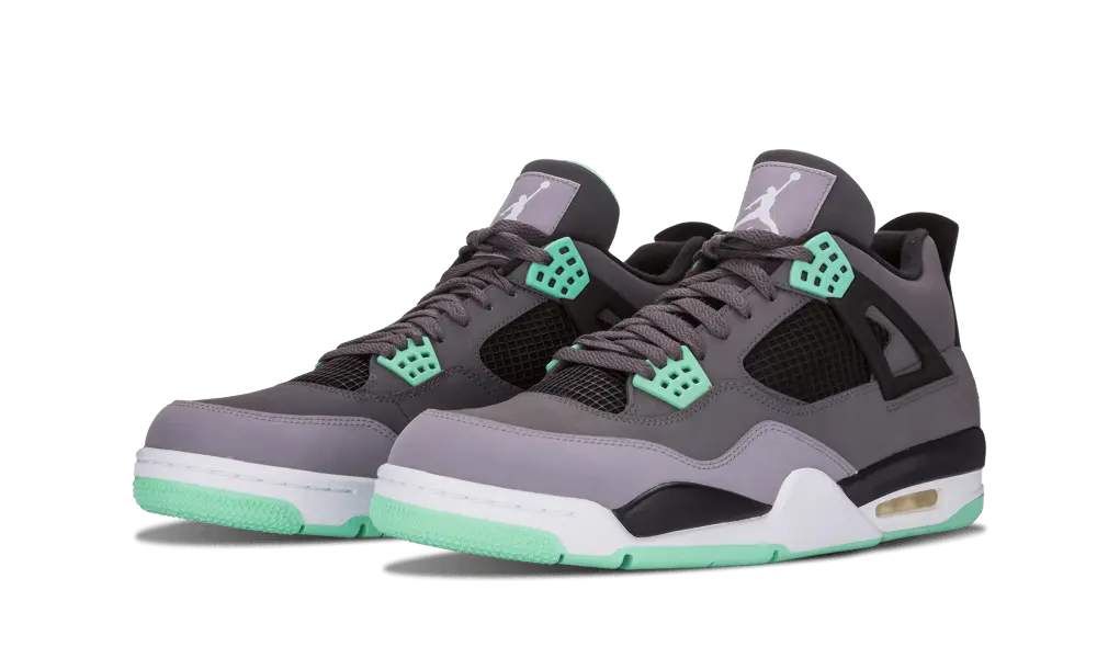 Jordan 4 Retro Green Glow