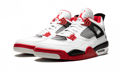 Jordan 4 Retro Fire Red Mars Blackmon