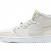 Jordan 1 Mid Vast Grey Ghost Green (W)
