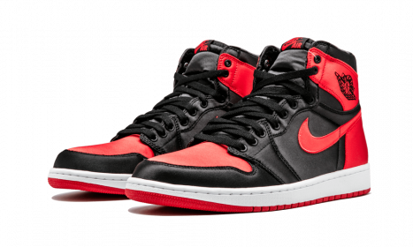 Jordan 1 Retro Satin "Banned"