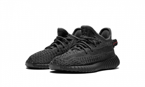 eezy Boost 350 V2 Black (Infant) (Non-Reflective)