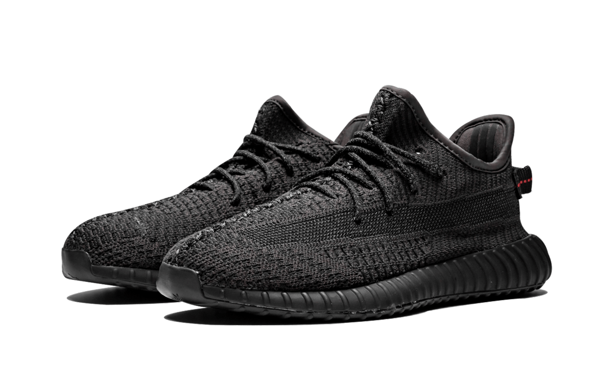 Yeezy Boost 350 V2 Black (Kids) (Non-Reflective)