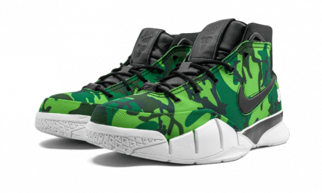 Nike Kobe 1 Protro Undefeated Green Camo (Silver Lake)